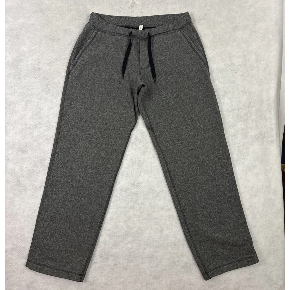 Lululemon Kung Fu Pants Size XL Charcoal Gray Drawstring Sweatpants